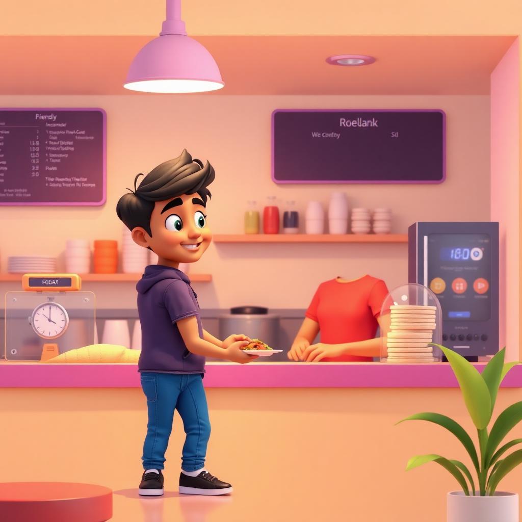 Ordering food